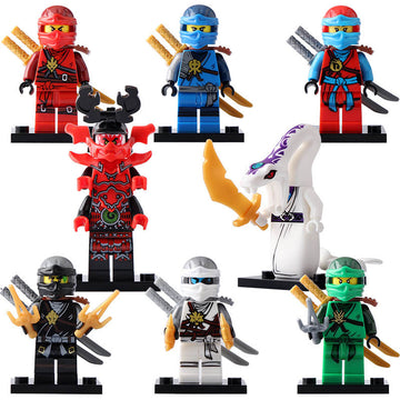 Pythor Jay Kai Lloyd General Kozu Cole Zane Nya NINJAGO The Hands of Time Custom Brick Compatible Minifigure Toy