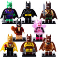 Batman Movie Inspired Fairy Batman Catman Tartan Batman Joker Clan of the Cave-Bat The Bat-Pack Custom Brick Compatible Minifigure Toy