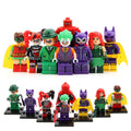 Joker Poison Ivy Robin Harley Quinn Batgirl Riddler Red Hood The Batman Movie Custom Brick Compatible Minifigure Toy