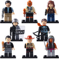 Michonne Maggie Greene Morgan Jones Daryl Dixon Glenn Rhee Rick Grimes Neegan Governor The Walking Dead Brick Compatible Minifigure Toy