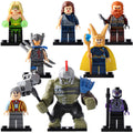 Grandmaster Sakaaran Guard Loki Hulk Jane Foster Enchantress Volstagg MCU Thor Ragnarok Custom Brick Compatible Minifigure Toy