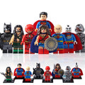 Superman Cyborg Flash Aquaman Marvelman Batman DCEU Justice League 2017 Custom Brick Compatible Minifigure Toy