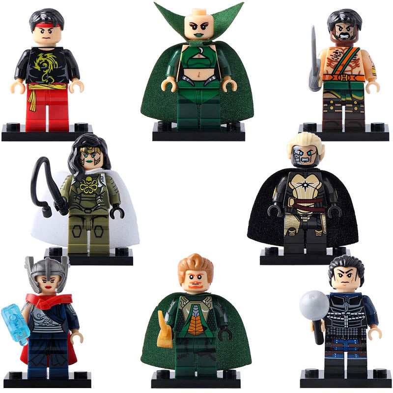 Jane Foster Hogun Madame Hydra Malekith Hercules Moondragon Shang-Chi MCU Superhero Custom Brick Compatible Minifigure Toy