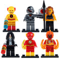 Flash Cyborg Firestorm Cheetah Lobo Cheetah DC Super Heroes Custom Brick Compatible Minifigure Toy