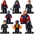 Supergirl Prometheus Firestorm Slipknot Huntress Atom Rick Flag The CW's Arrowverse Custom Brick Compatible Minifigure Toy