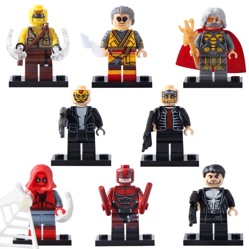 Masked Robber Kaecilius Odin Shocker Spider-man Homecoming MCU Superheroes Custom Brick Compatible Minifigure Toy