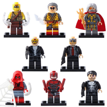 Masked Robber Kaecilius Odin Shocker Spider-man Homecoming MCU Superheroes Custom Brick Compatible Minifigure Toy