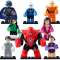 Hal Jordan Saint Walker Black Hand Jessica Cruz Lex Luthor Indigo-1 The Lantern Corps Custom Brick Compatible Minifigure Toy