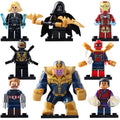 Thanos Black Widow Wong Iron Spider Corvus Glaive Iron Man MCU Avengers Infinity War Custom Brick Compatible Minifigure Toy