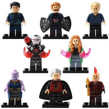 Thanos Collector War Machine Mk 4 Vision Kraglin Obfonteri Captain America Wanda Maximoff MCU Custom Brick Compatible Minifigure Toy