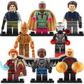 Iron Man Mk 50 Falcon Bucky Barnes Winter Soldier War Machine MCU Avengers Infinity War (2018) Custom Brick Based Minifigure Toy