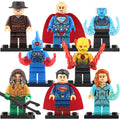 Diana Prince Superman Mera Lex Luthor Killer Frost Reverse Flash OMAC DCEU Superheroes Custom Brick Compatible Minifigure Toy