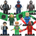Eddie Brock Riot Venom Carnage Spider-man Vulture Marvel Comics The Amazing Spider-Man Custom Brick Based Minifigure Toy