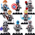 Black Widow War Machine Ant-Man Thor Rocket Raccoon Nebula MCU Avengers: Endgame 2019 Custom Brick Compatible Minifigure Toy