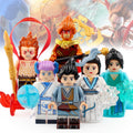 Monkey King Nezha Bai Suzhen Xu Xian Ao Bing Xiaoqing Chinese Mythology Custom Brick Compatible Minifigure Toy