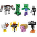 Redstone Golem Creeper Zombie Wither Skeleton Chicken Blaze Pig with Chest Wither Minecraft Custom Brick Compatible Minifigure Toy
