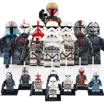 Stormtrooper Incinerator Trooper Sabine Wren Hunter Crosshair Wrecker Pre Vizsla Star Wars Custom Brick Compatible Minifigure Toy