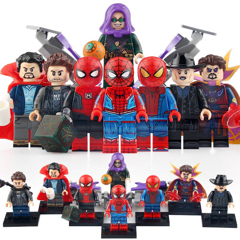 Green Goblin Amazing Spider-Man Eddie Brock Doctor Strange J Jonah Jameson MCU Super Heroes Custom Brick Based Minifigure Toy
