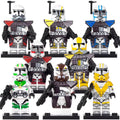 Star Wars The Clone Wars ARC Commander Colt Blitz Havoc Hammer Horn 327th Star Corps Wolffe Custom Brick Compatible Minifigure Toy