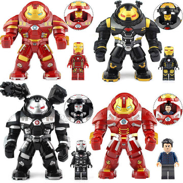 Iron Man Mk 44 Hulkbuster (BigFig) MCU Super Heroes Custom Brick Compatible Minifigure Toy