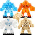 Water Elemental Fire Elemental Earth Elemental Wind Elemental MCU Spider-Man Far From Home (2019) Custom Brick Compatible Minifigure Toy