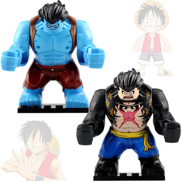 Monkey D. Luffy Nightmare Luffy Japanese Anime One Piece Custom Brick Compatible Minifigure Toy