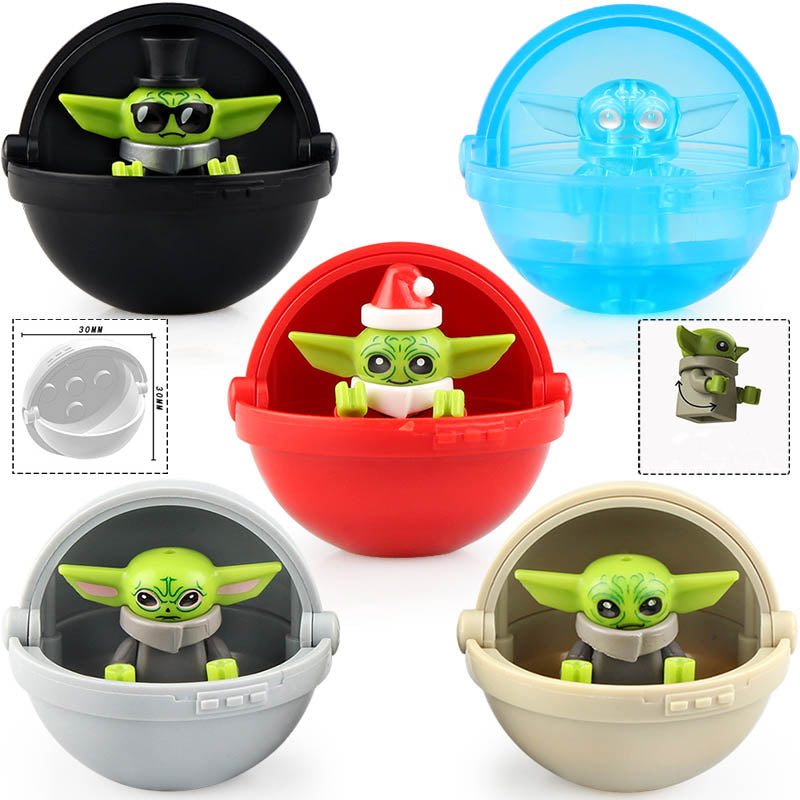 Star Wars The Mandalorian The Child Force Ghost Baby Yoda Custom Brick Compatible Minifigure Toy